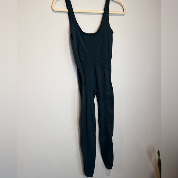 Free People Movement Good Karma Onesie in Rare Dark Teal color XS/S - Picture 4 of 5